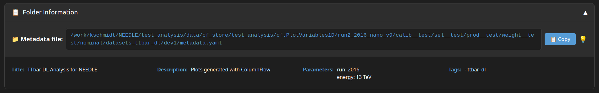metadata